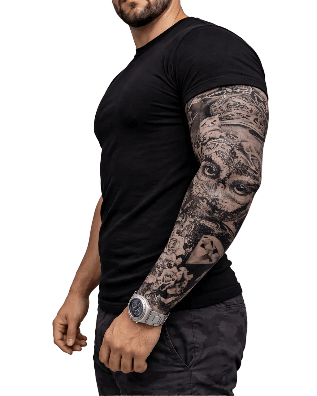 TATTOO SLEEVE – OWL DESIGN